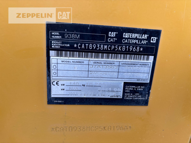 Cat 938M - Chargeuse sur pneus: photos 5 Cat 938M - Chargeuse sur pneus: photos 5