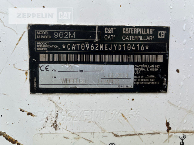 Cat 962M - Chargeuse sur pneus: photos 2 Cat 962M - Chargeuse sur pneus: photos 2