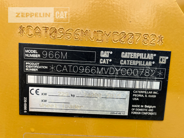 Cat 966M - Chargeuse sur pneus: photos 2 Cat 966M - Chargeuse sur pneus: photos 2