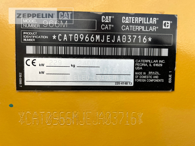 Cat 966M - Chargeuse sur pneus: photos 2 Cat 966M - Chargeuse sur pneus: photos 2