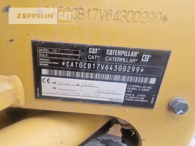Cat CB1.7 - Rouleau compresseur: photos 2 Cat CB1.7 - Rouleau compresseur: photos 2