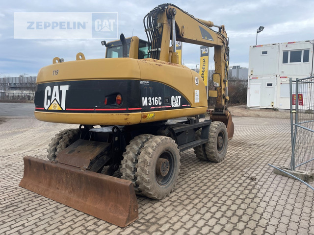 Cat M316C - Pelle sur pneus: photos 5 Cat M316C - Pelle sur pneus: photos 5