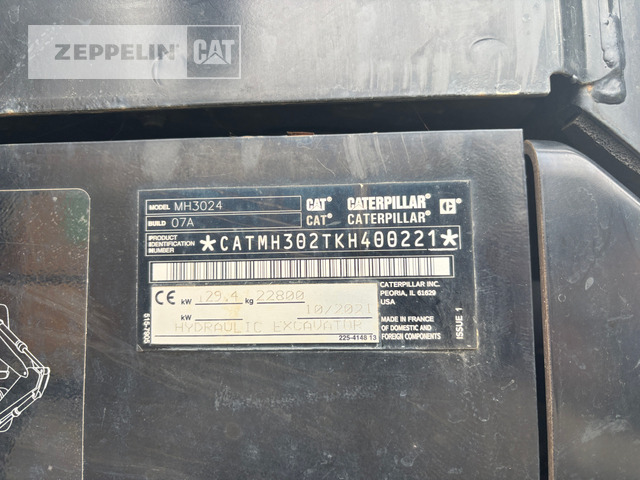 Cat MH3024-07A - Pelle de manutention: photos 2 Cat MH3024-07A - Pelle de manutention: photos 2