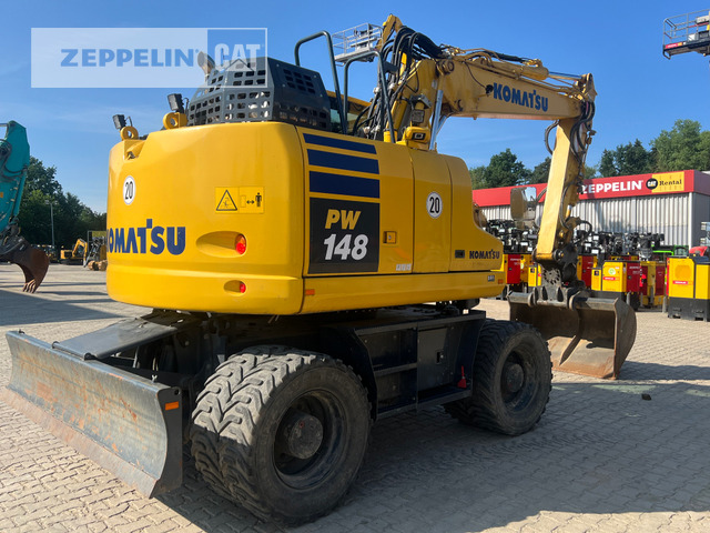 Komatsu PW148-11 - Pelle sur pneus: photos 4 Komatsu PW148-11 - Pelle sur pneus: photos 4