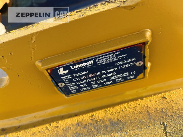 Lehnhoff TL100_SW08 - Godet pour pelle pour Engins de chantier: photos 3 Lehnhoff TL100_SW08 - Godet pour pelle pour Engins de chantier: photos 3
