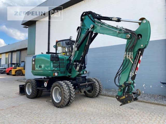 Zeppelin ZM110 - Pelle sur pneus: photos 3 Zeppelin ZM110 - Pelle sur pneus: photos 3