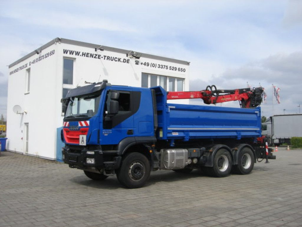 Iveco TRACKER 260T50 6x4 3-Achs Kipper Heckkran Espilo - Camion benne, Camion grue: photos 5 Iveco TRACKER 260T50 6x4 3-Achs Kipper Heckkran Espilo - Camion benne, Camion grue: photos 5