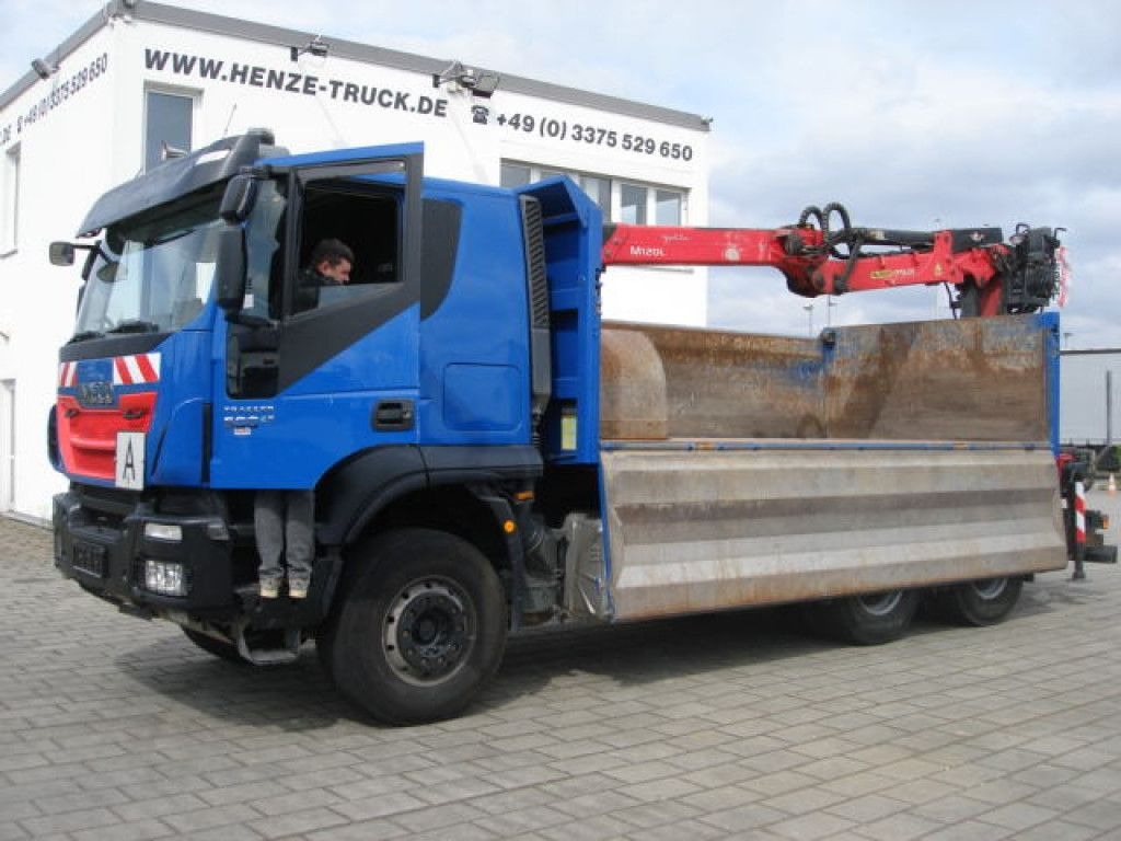 Iveco TRACKER 260T50 6x4 3-Achs Kipper Heckkran Espilo - Camion benne, Camion grue: photos 2 Iveco TRACKER 260T50 6x4 3-Achs Kipper Heckkran Espilo - Camion benne, Camion grue: photos 2