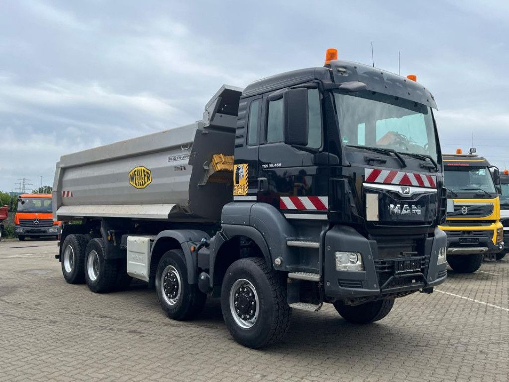 MAN TG-S 35.460 8x6 4 Achs Muldenkipper Meiller 18m³ - Camion multibenne: photos 2 MAN TG-S 35.460 8x6 4 Achs Muldenkipper Meiller 18m³ - Camion multibenne: photos 2