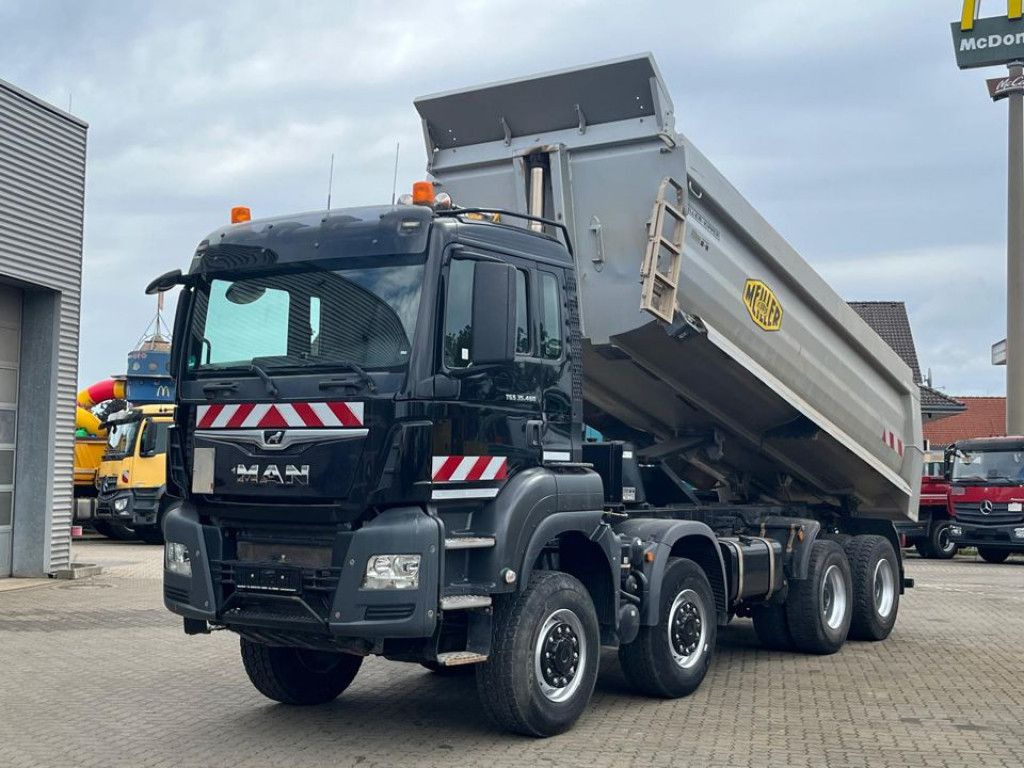 MAN TG-S 35.460 8x6 4 Achs Muldenkipper Meiller 18m³ - Camion multibenne: photos 1 MAN TG-S 35.460 8x6 4 Achs Muldenkipper Meiller 18m³ - Camion multibenne: photos 1