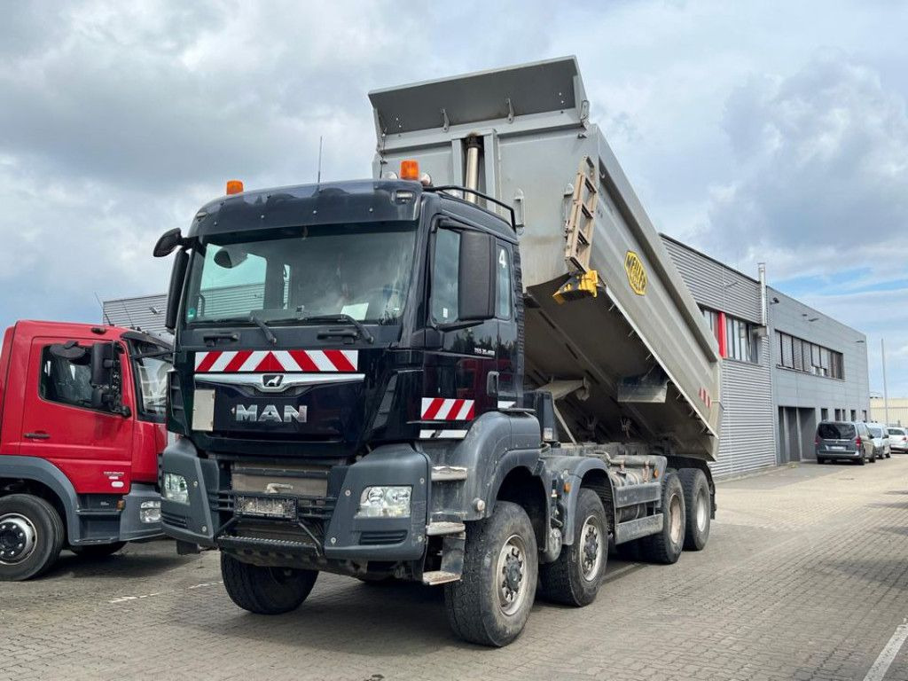 MAN TG-S 35.460 8x6 4 Achs Muldenkipper Meiller 18m³ - Camion multibenne: photos 1 MAN TG-S 35.460 8x6 4 Achs Muldenkipper Meiller 18m³ - Camion multibenne: photos 1