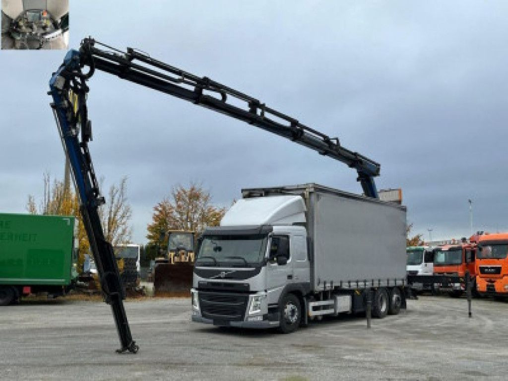Volvo FM 420 6x2 Pritsche Heckkran 27m/t,Funk,Jib ,E6 - Camion grue: photos 1 Volvo FM 420 6x2 Pritsche Heckkran 27m/t,Funk,Jib ,E6 - Camion grue: photos 1