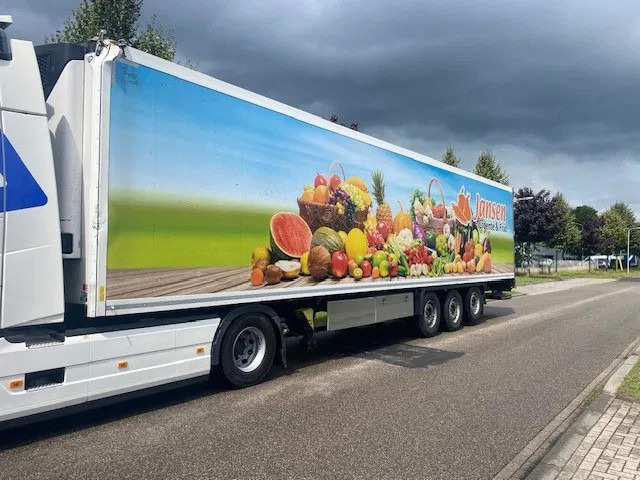 Krone koelvries met carrier vector en onderschuifklep accident trailer - Semi-remorque frigorifique: photos 4 Krone koelvries met carrier vector en onderschuifklep accident trailer - Semi-remorque frigorifique: photos 4