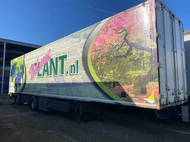 Vogelzang mega bloemenplanten oplegger gestuurd, doorlading en achterdeuren en laadklep , 280 hoog inw - Semi-remorque fourgon: photos 3 Vogelzang mega bloemenplanten oplegger gestuurd, doorlading en achterdeuren en laadklep , 280 hoog inw - Semi-remorque fourgon: photos 3