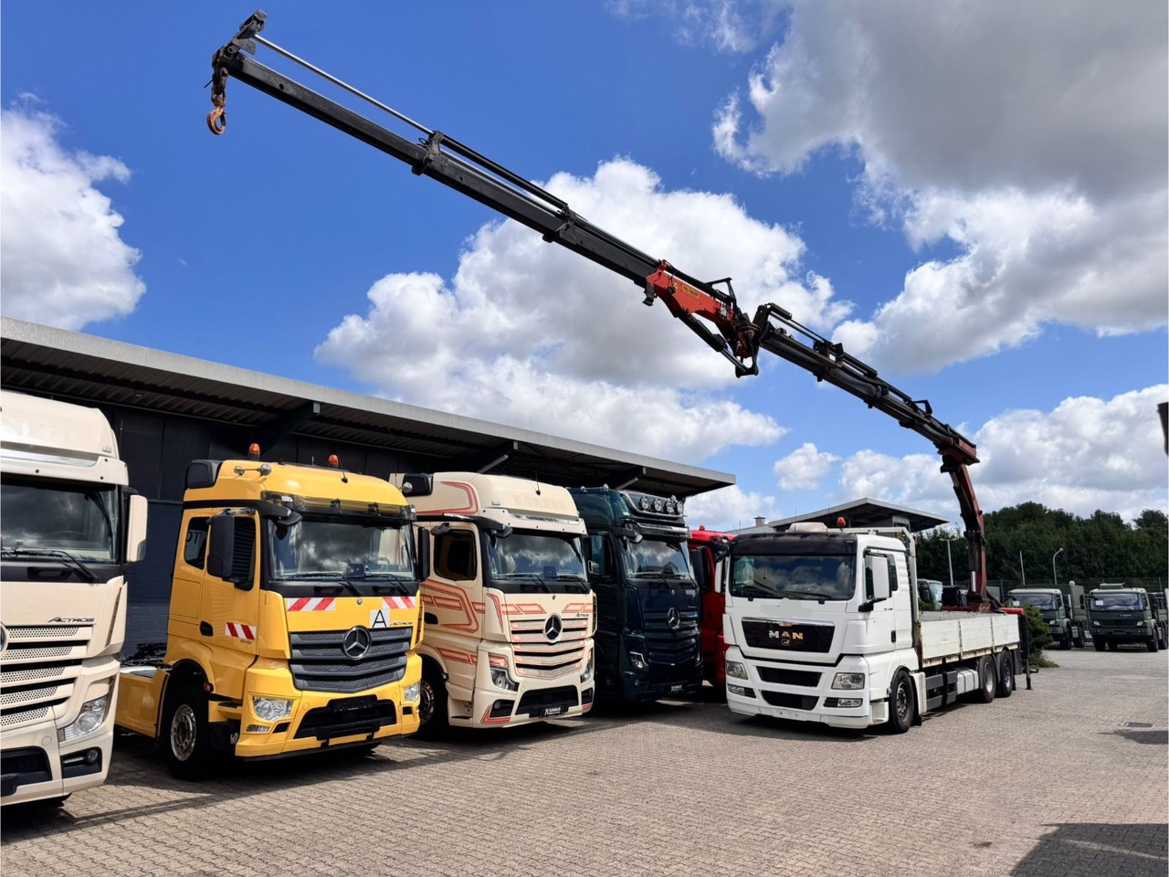 MAN 26.480 TGX 6x2 Palfinger 23002 Fly-Jib ca 21 m - Camion grue: photos 2 MAN 26.480 TGX 6x2 Palfinger 23002 Fly-Jib ca 21 m - Camion grue: photos 2