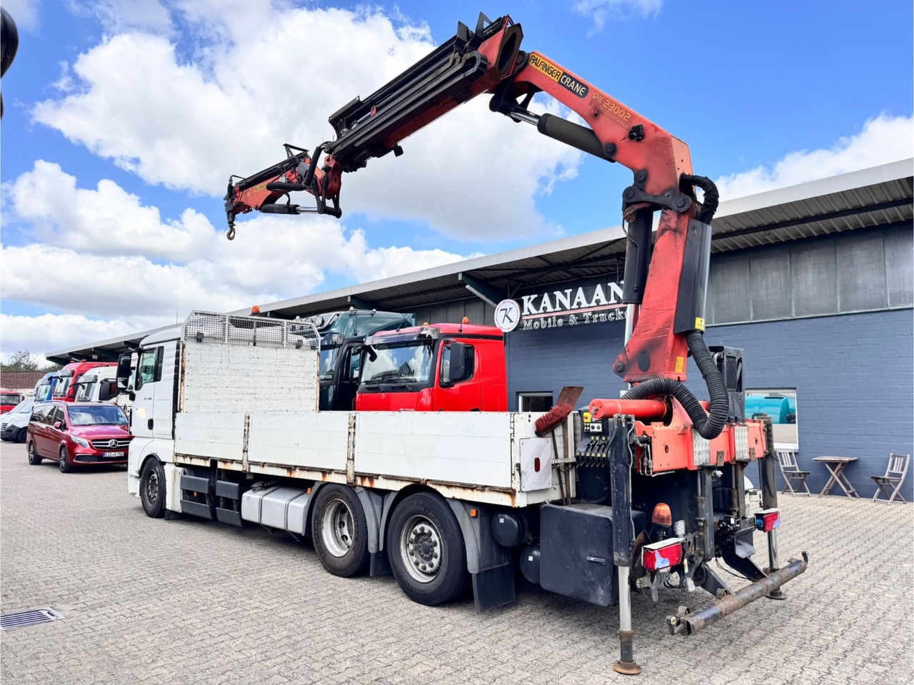 MAN 26.480 TGX 6x2 Palfinger 23002 Fly-Jib ca 21 m - Camion grue: photos 4 MAN 26.480 TGX 6x2 Palfinger 23002 Fly-Jib ca 21 m - Camion grue: photos 4