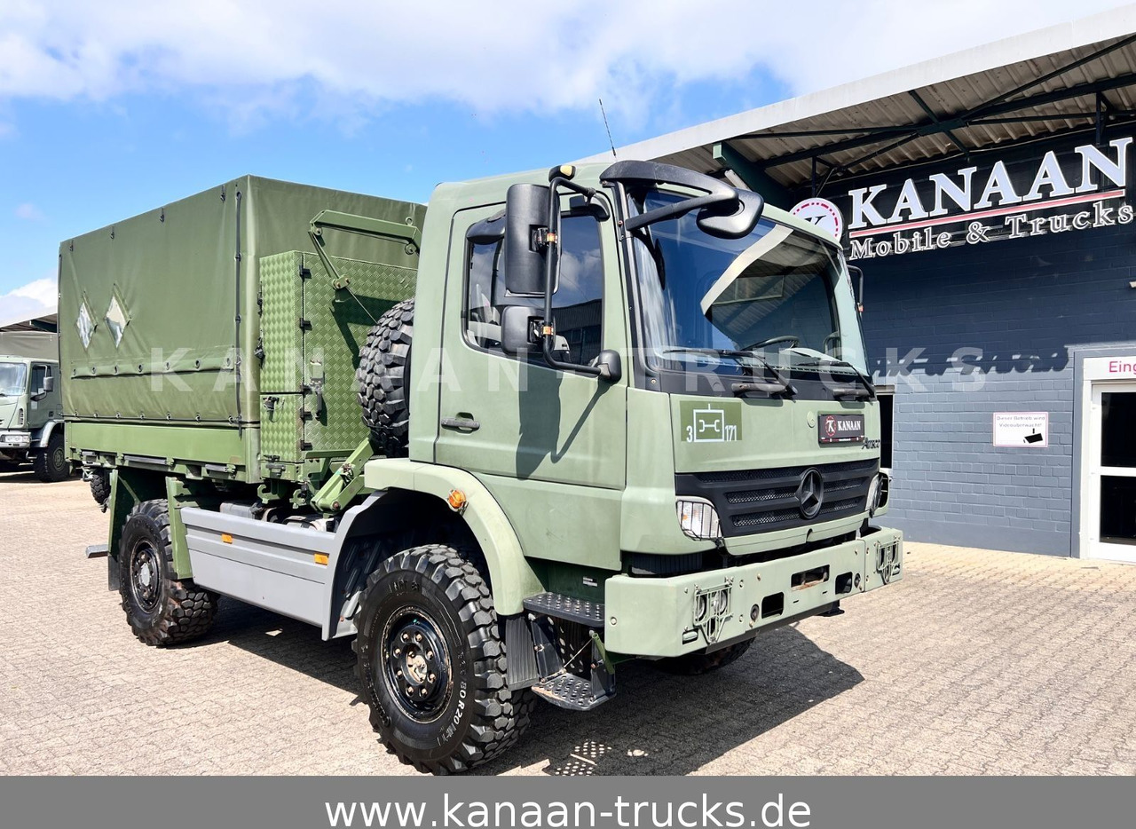 Mercedes-Benz 1018 Atego 4x4 Allrad Camper Expedition - Camion porte-conteneur/ Caisse mobile: photos 1 Mercedes-Benz 1018 Atego 4x4 Allrad Camper Expedition - Camion porte-conteneur/ Caisse mobile: photos 1