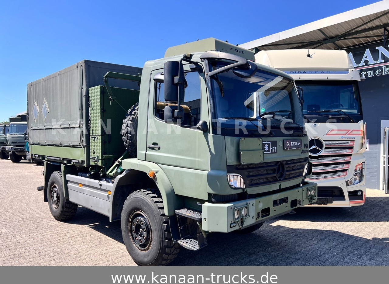 Mercedes-Benz 1018 Atego 4x4 Allrad Miltär Camper Expedition - Camion porte-conteneur/ Caisse mobile: photos 2 Mercedes-Benz 1018 Atego 4x4 Allrad Miltär Camper Expedition - Camion porte-conteneur/ Caisse mobile: photos 2
