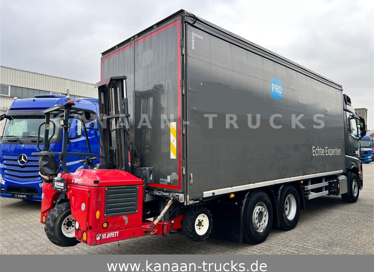 Mercedes-Benz 2548 Actros 6x2 Pritsche Moffet Mitnahme stapler - Camion à rideaux coulissants: photos 5 Mercedes-Benz 2548 Actros 6x2 Pritsche Moffet Mitnahme stapler - Camion à rideaux coulissants: photos 5