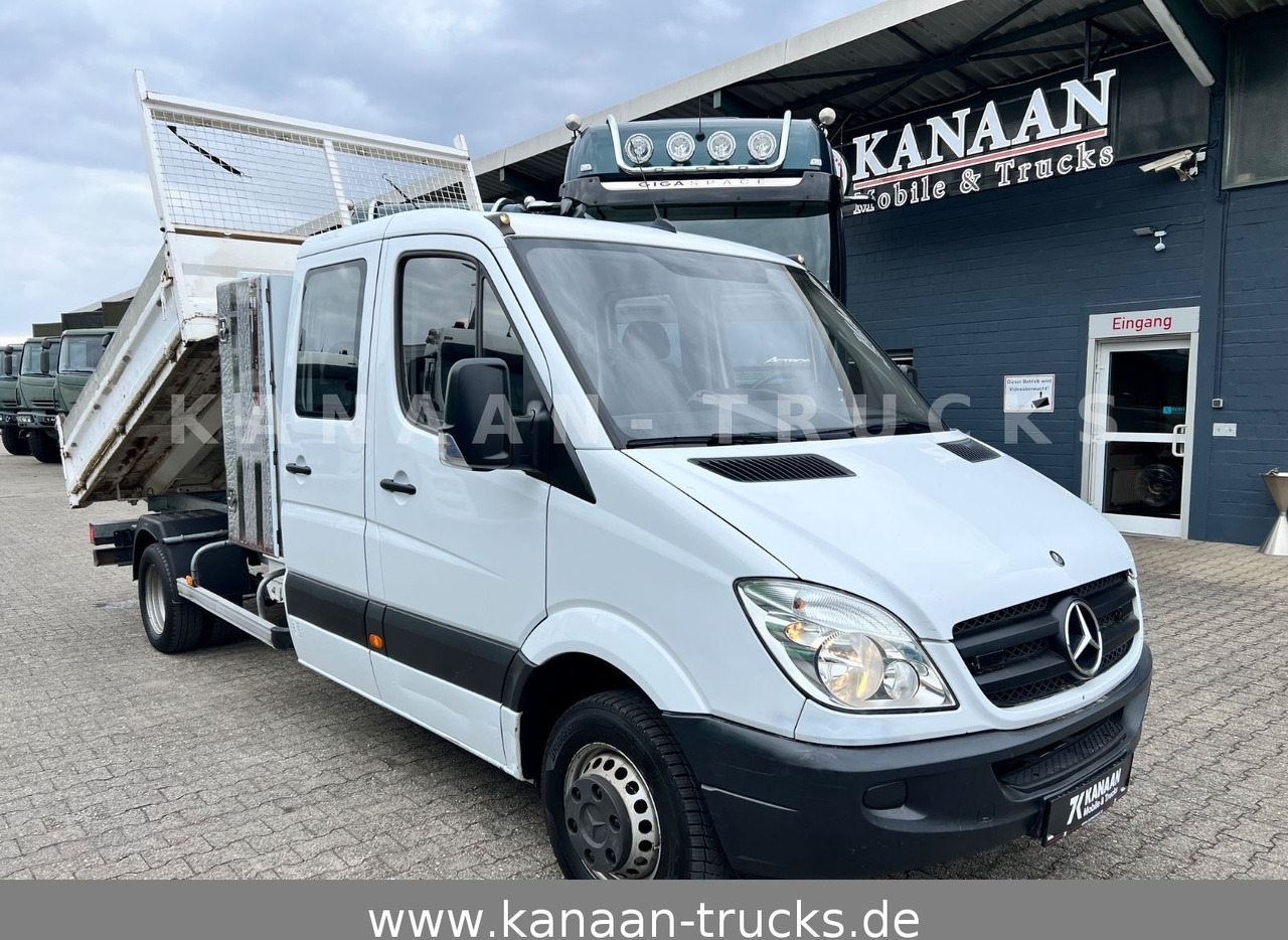 Mercedes-Benz 513 CDI Sprinter KLIMA DoKa Kipper 7-Sitzer EEV - Véhicule utilitaire benne, Utilitaire double cabine: photos 1 Mercedes-Benz 513 CDI Sprinter KLIMA DoKa Kipper 7-Sitzer EEV - Véhicule utilitaire benne, Utilitaire double cabine: photos 1