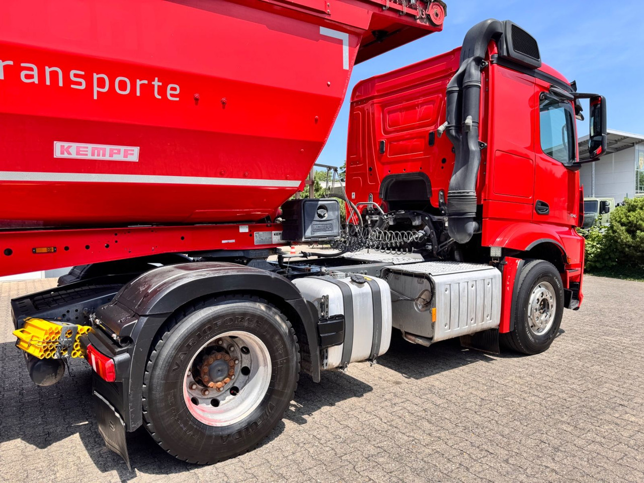 Mercedes-Benz 1846 Actros LS Kipphydraulik Alcoa - Tracteur routier: photos 5 Mercedes-Benz 1846 Actros LS Kipphydraulik Alcoa - Tracteur routier: photos 5