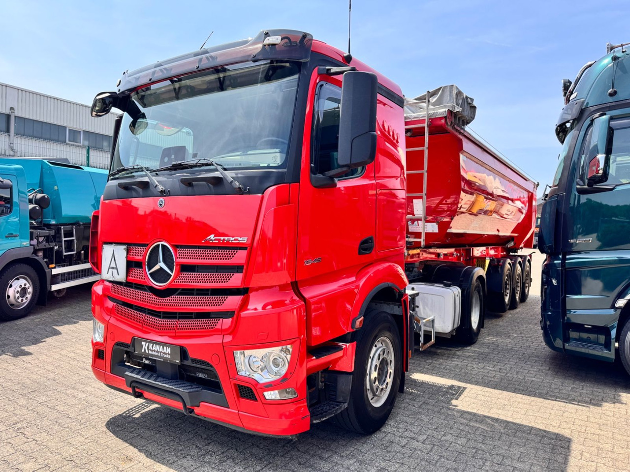 Mercedes-Benz 1846 Actros LS Kipphydraulik Alcoa - Tracteur routier: photos 2 Mercedes-Benz 1846 Actros LS Kipphydraulik Alcoa - Tracteur routier: photos 2