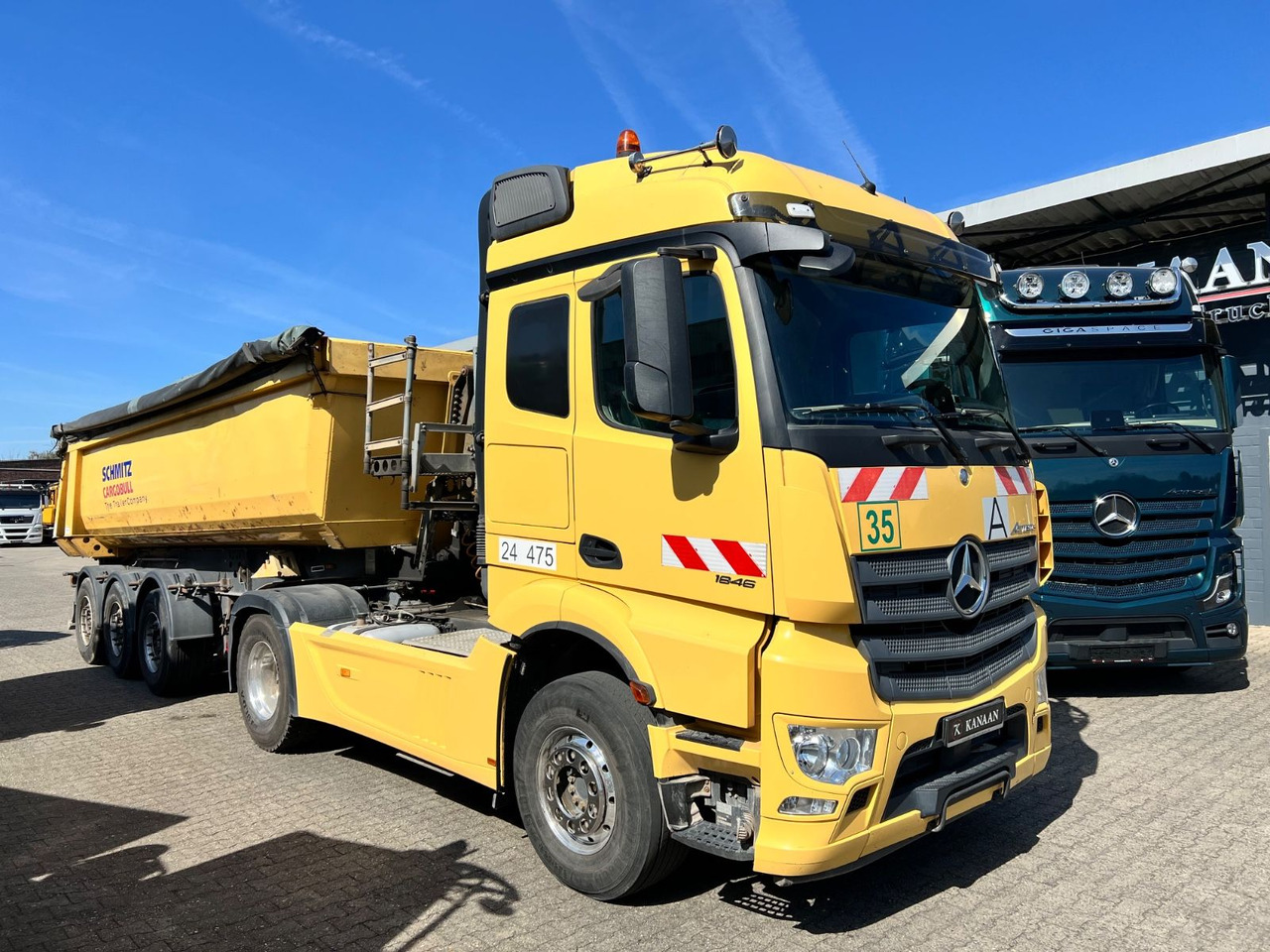 Mercedes-Benz 1846 LS Actros L StreamSpace Hydraulik - Tracteur routier: photos 1 Mercedes-Benz 1846 LS Actros L StreamSpace Hydraulik - Tracteur routier: photos 1