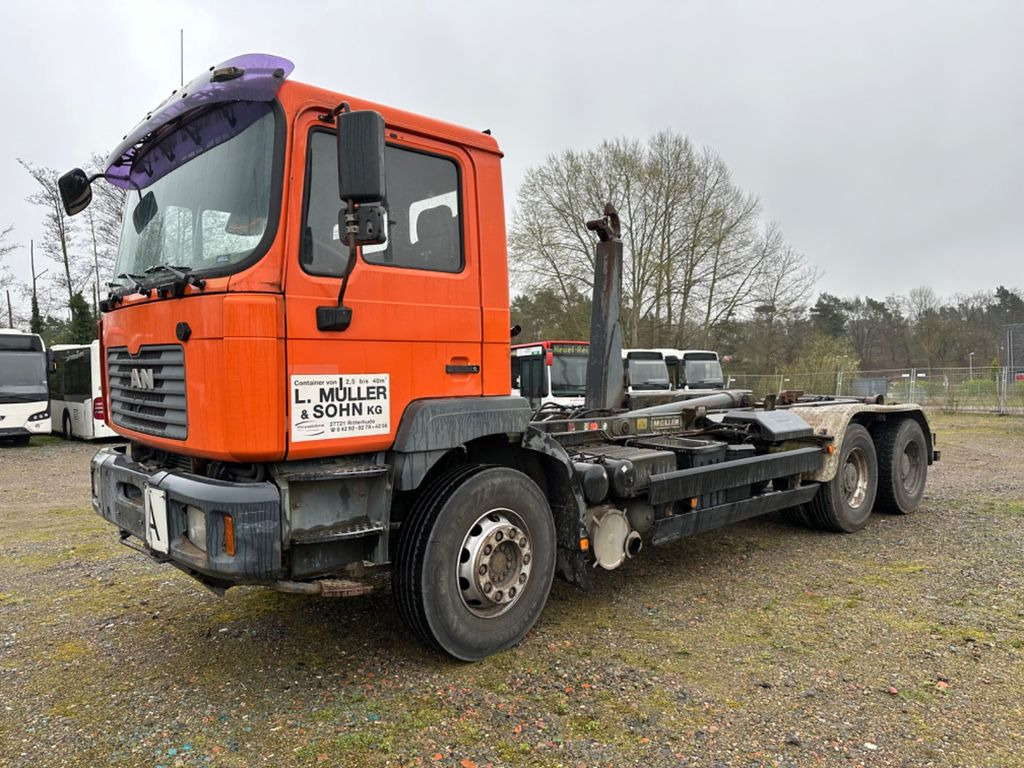 MAN T48 6x4 (Blatt-Blatt) Absetzkipper Meiler - Camion multibenne: photos 1 MAN T48 6x4 (Blatt-Blatt) Absetzkipper Meiler - Camion multibenne: photos 1